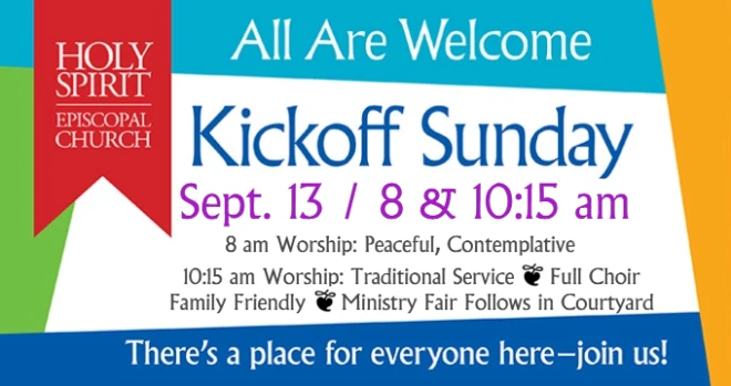 Kickoff Sunday, both services
