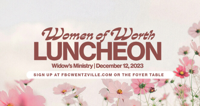 Women of Worth Widow's Luncheon