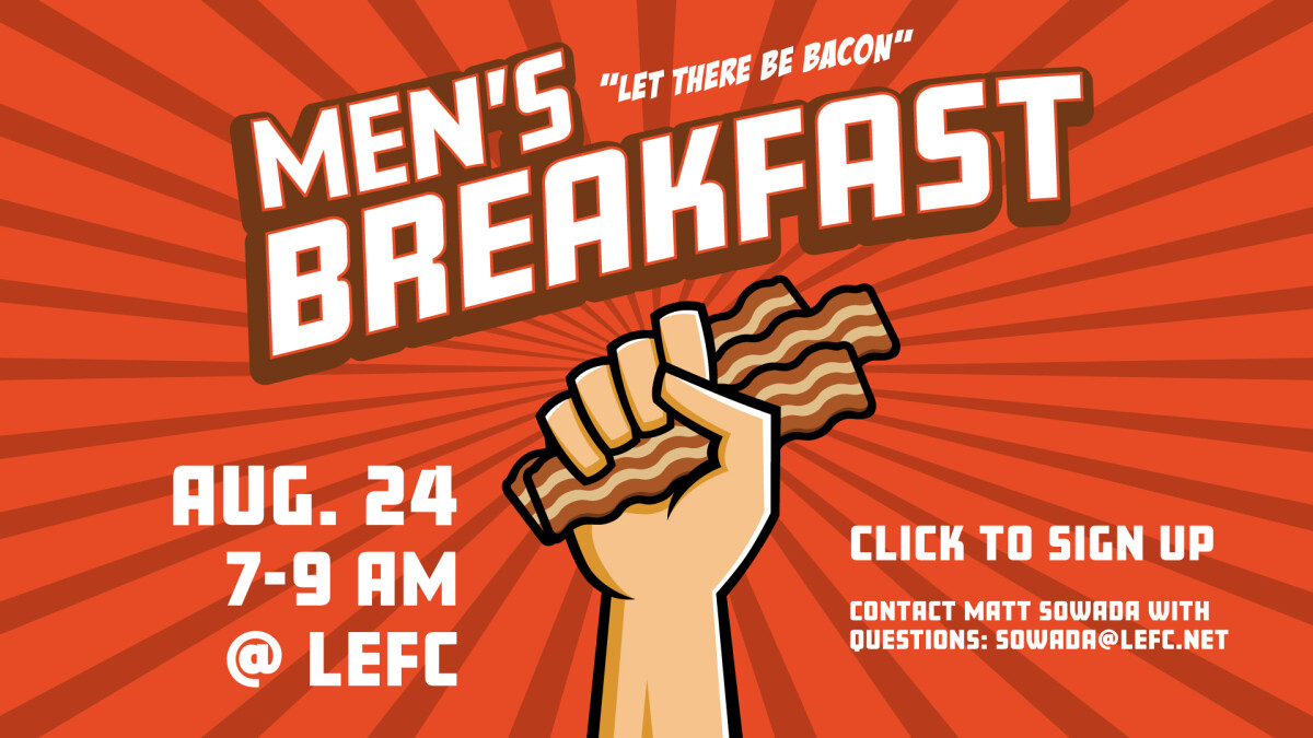 Men's Breakfast Aug. 2024