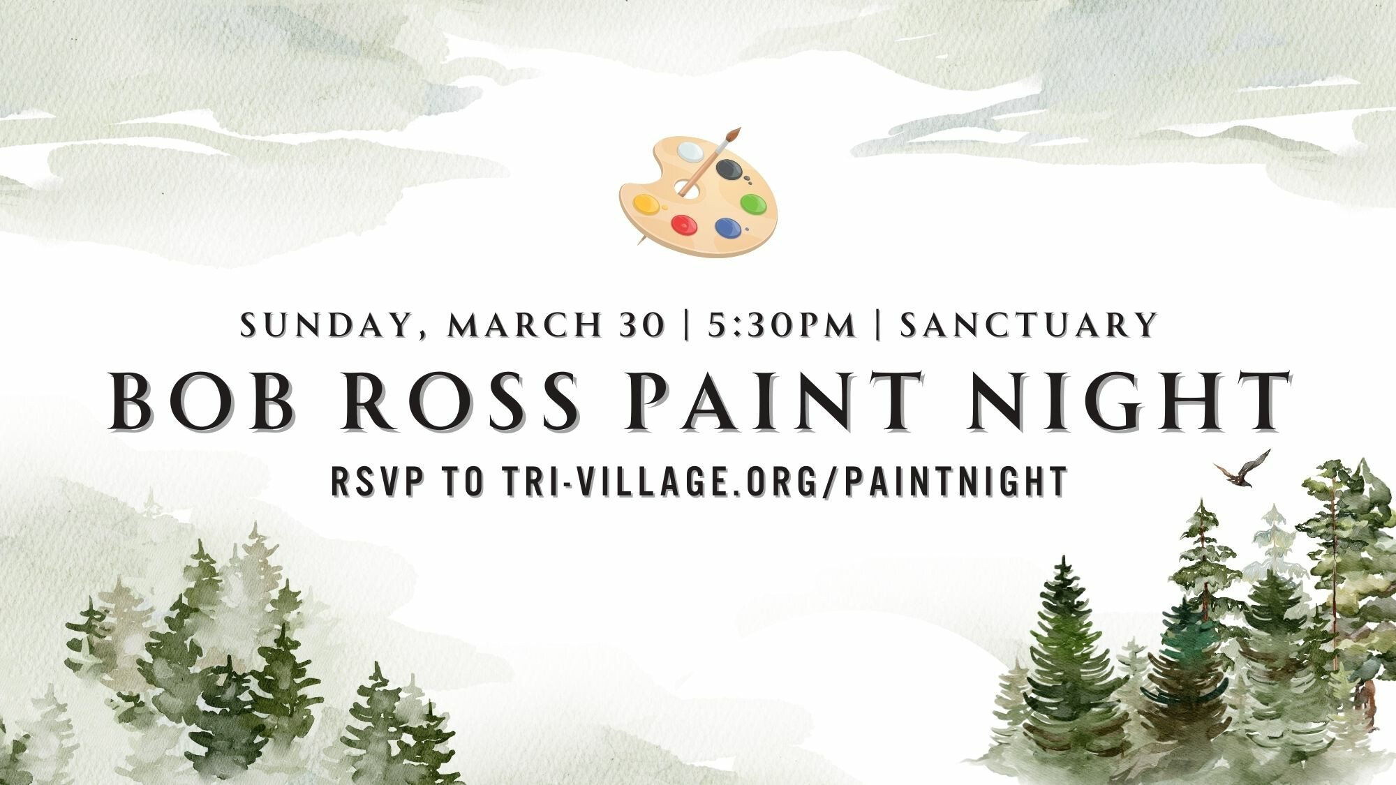 Bob Ross Paint Night (Registration Deadline)