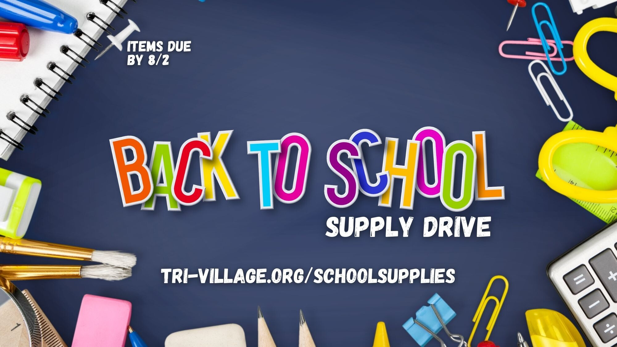 School Supply Drive