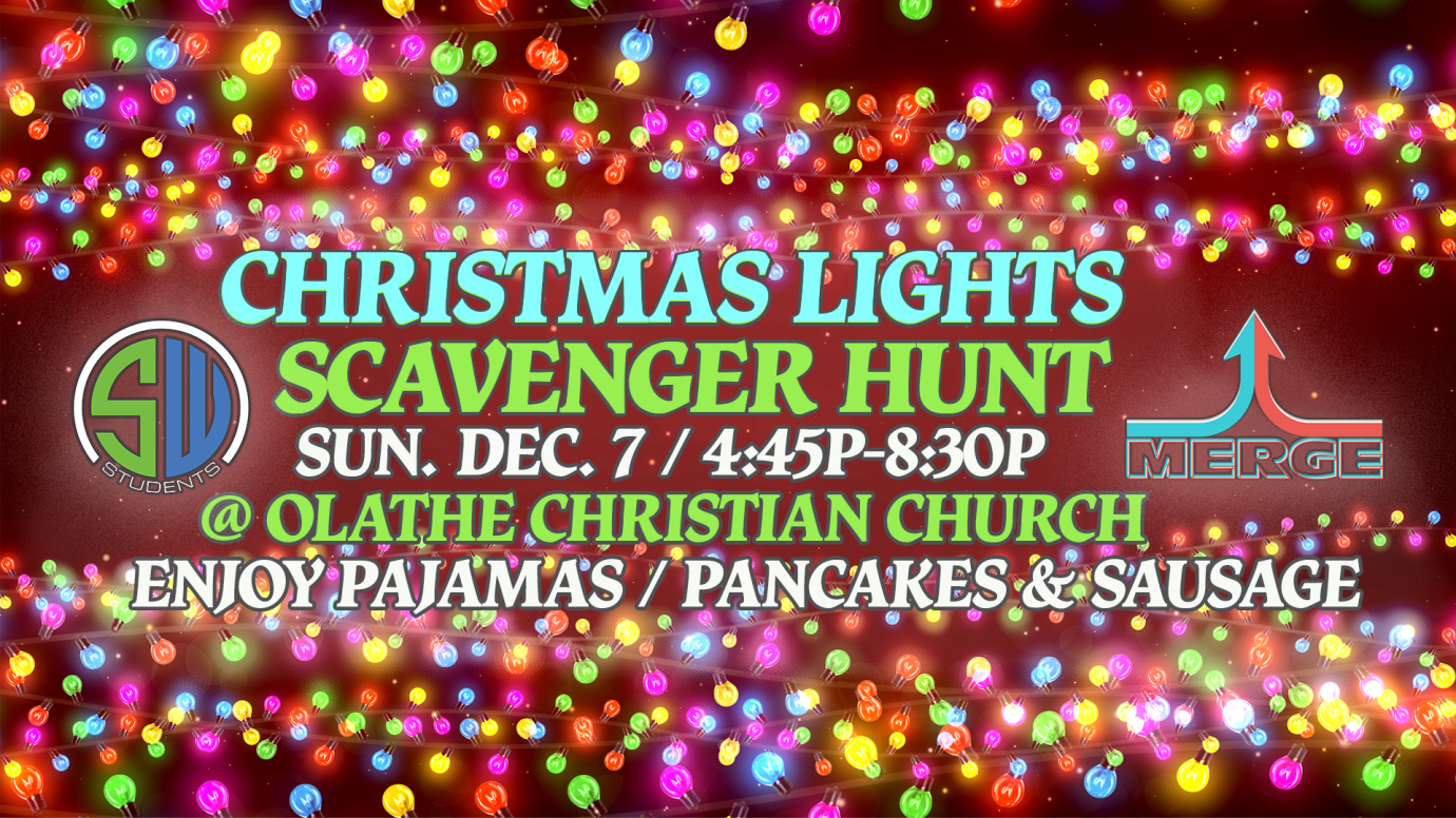 Christmas Lights Scavenger Hunt 2025