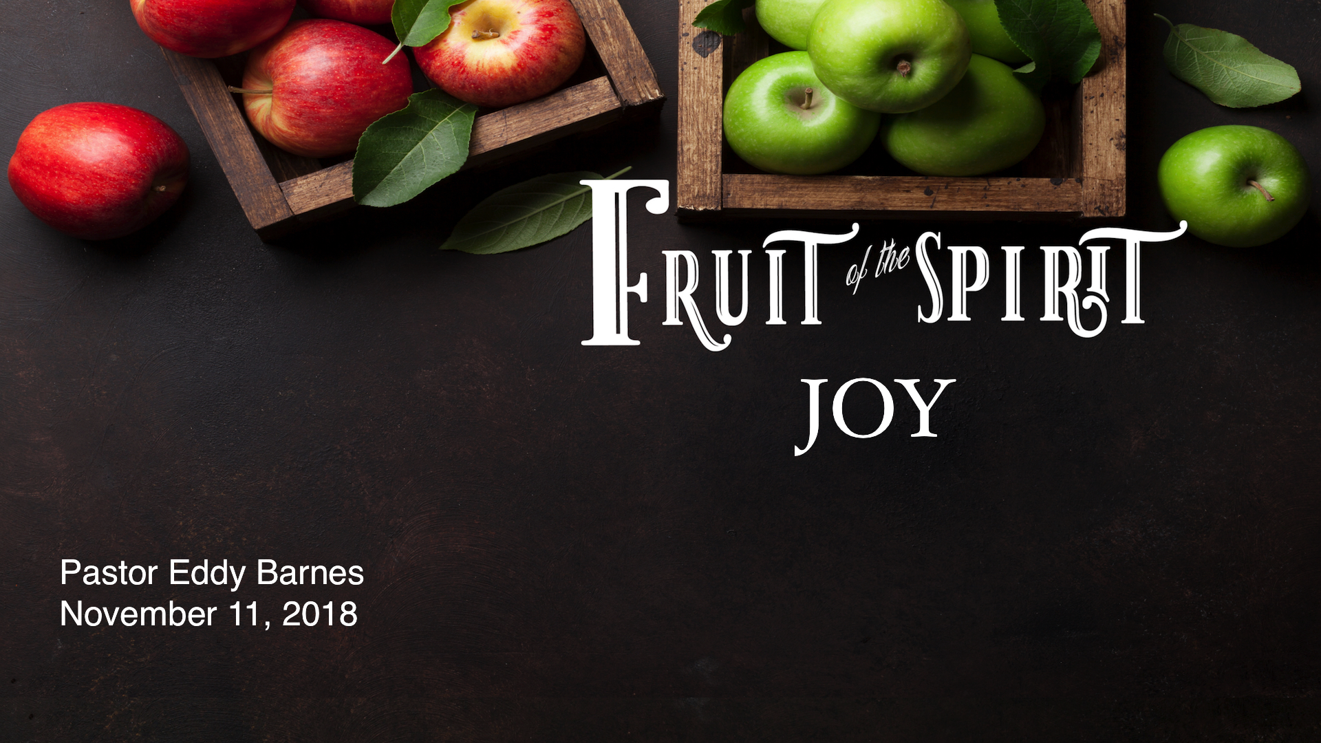 Fruit of the Spirit - Joy - Sterling episode artwork