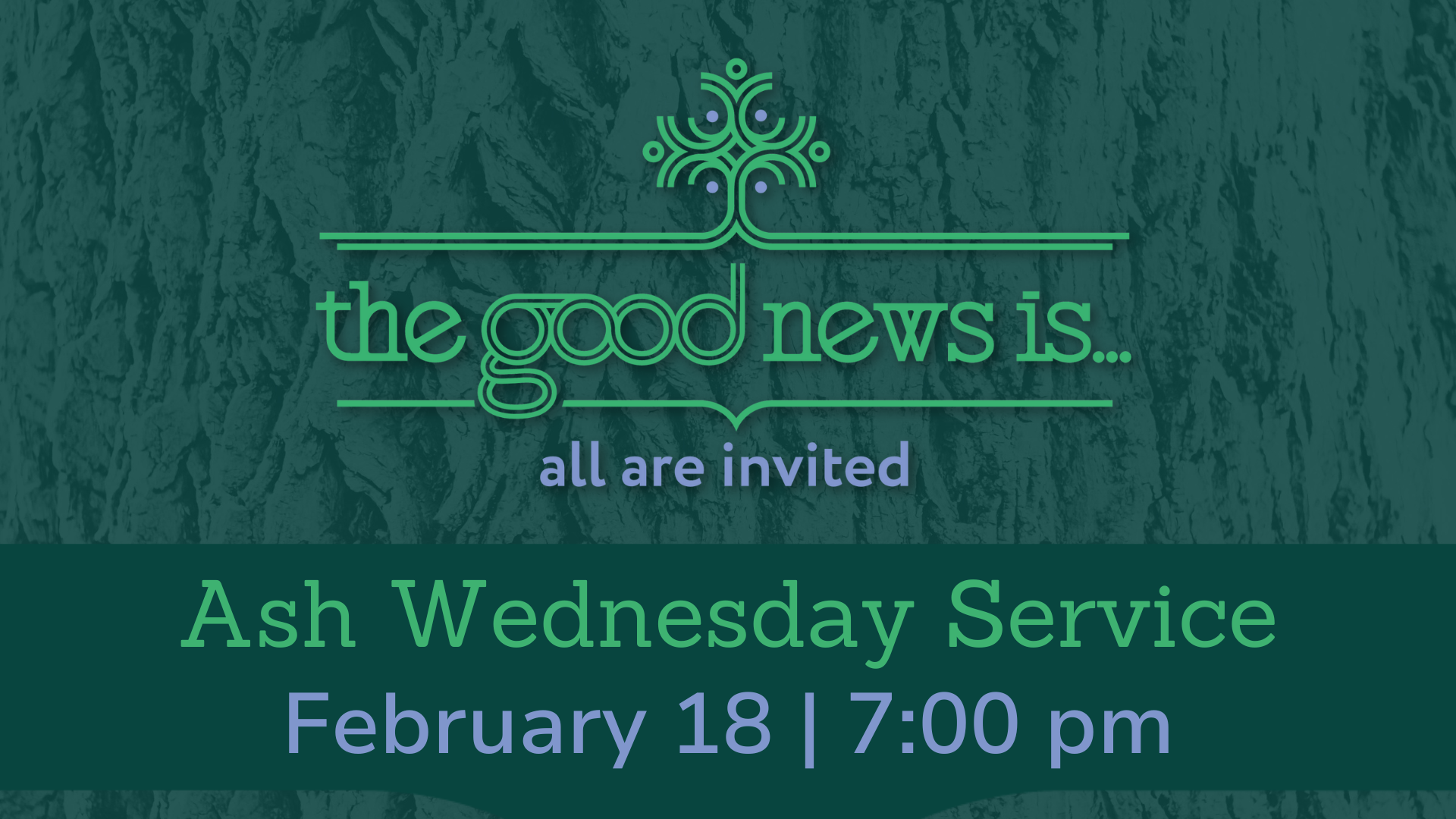 Image for Ash Wednesday Service