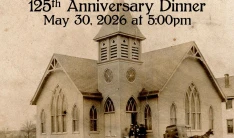 125th Anniversary Dinner - May 30 2026 5:00 PM