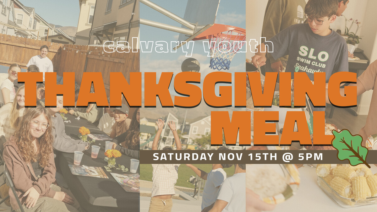 Youth Thanksgiving Meal!