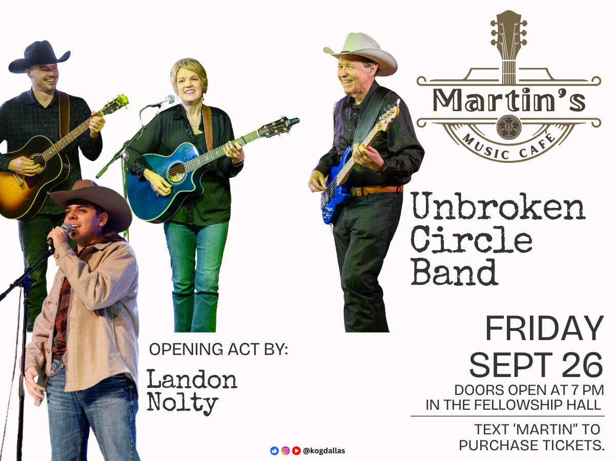 Martin's Music Cafe' 9.26.25