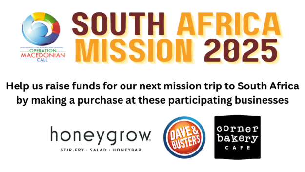 Support OMC South Africa Mission Trip