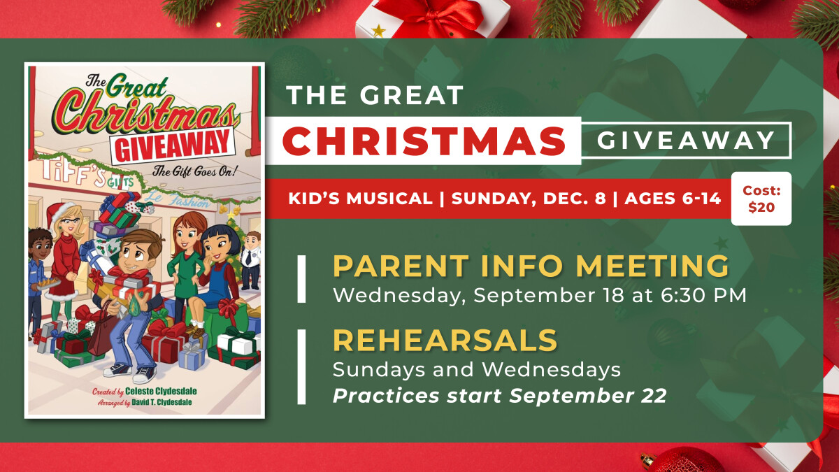 The Great Christmas Giveaway (Kid's Christmas Musical)