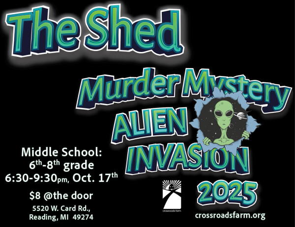 Crossroads Farm The Shed: Middle School Murder Mystery