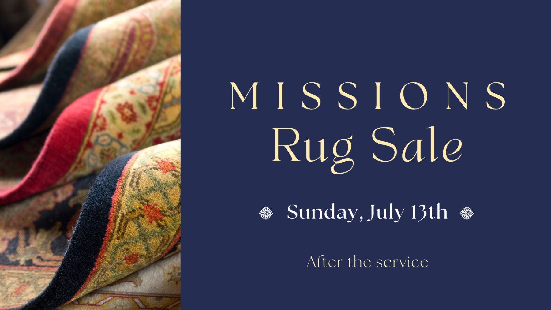 Missions Rug Sale