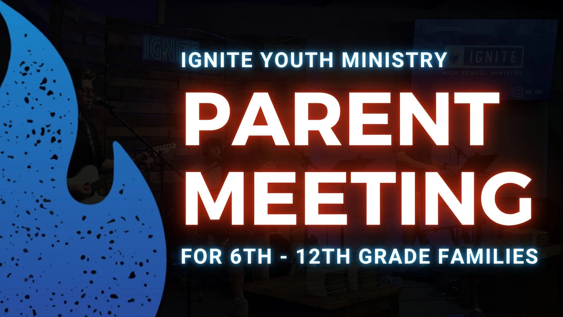 Parent Meeting for Youth Ministry (6th-12th Grade) 8.2.26