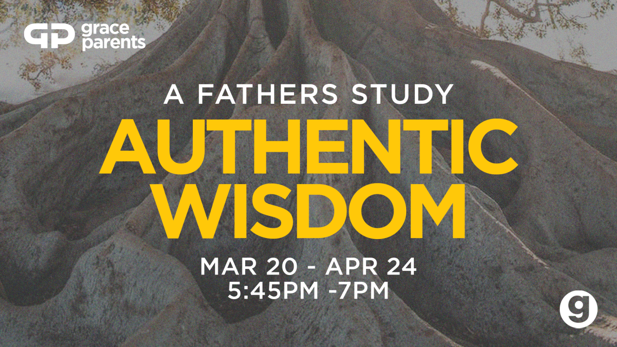 Grace Parents - Authentic Wisdom Father's Study