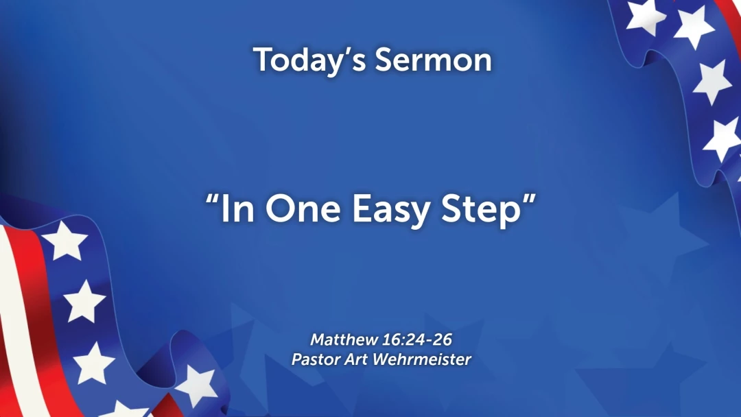 In One Easy Step