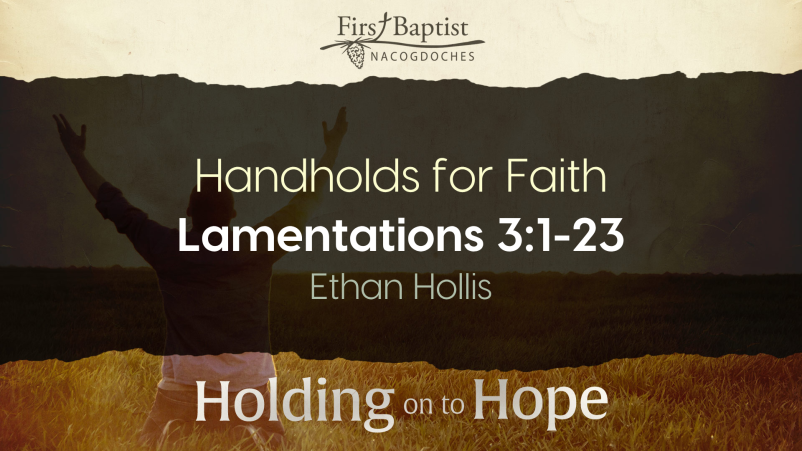 Handholds for Faith
