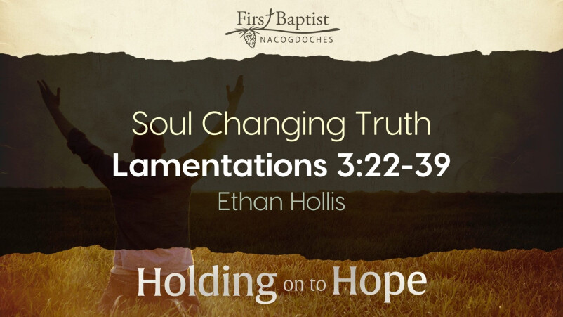 Soul Changing Truth