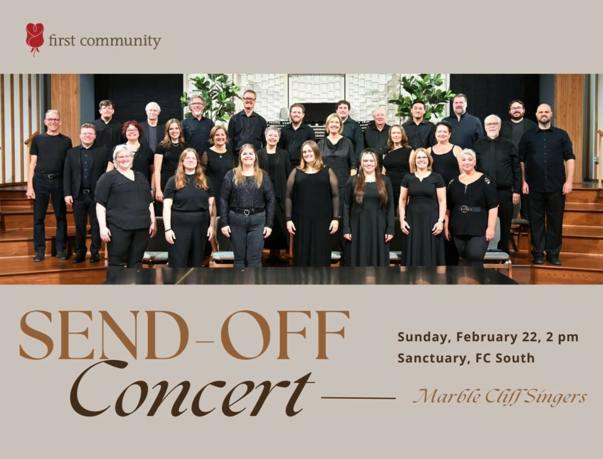 Marble Cliff Singers Send Off Concert
