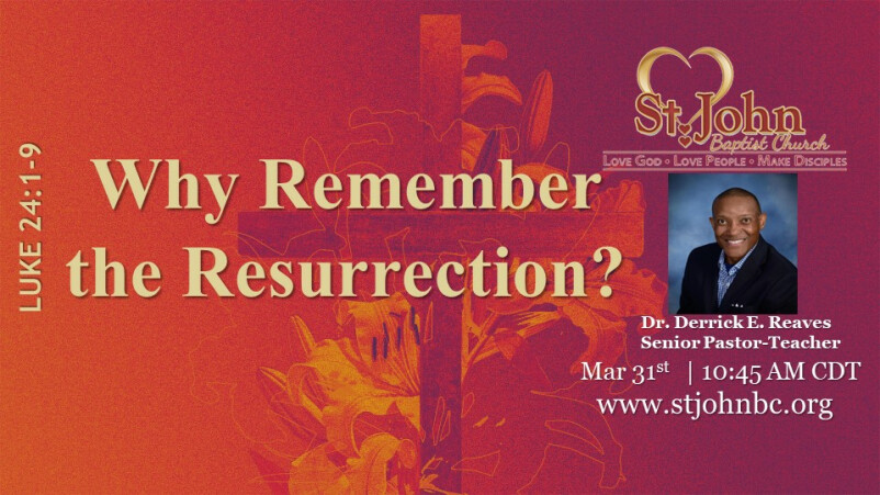 Why Remember The Resurrection?