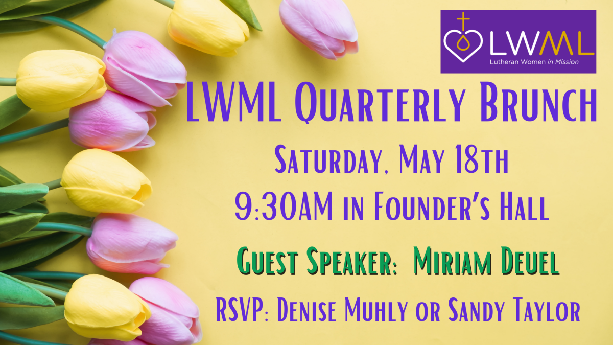 LWML Quarterly Meeting and Brunch
