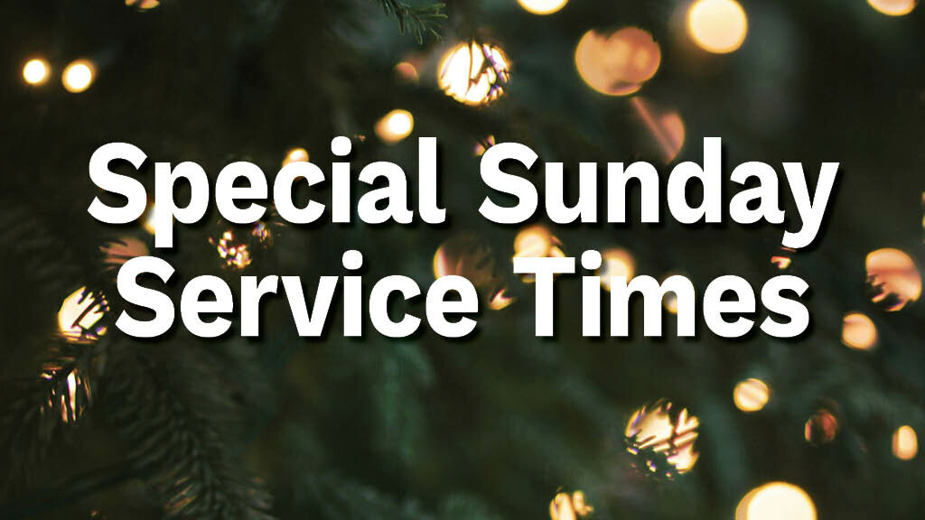 Holiday Weekend Service Schedule