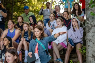 Children and youth participating in summer camp at Camp Lucerne