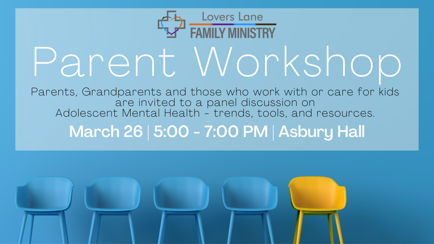 Parent Workshop - Mental Health