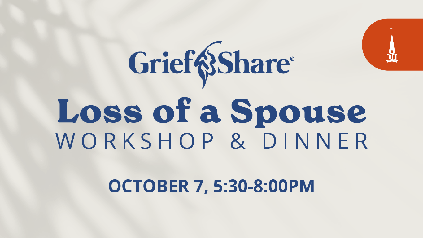 Loss of a Spouse Workshop & Dinner