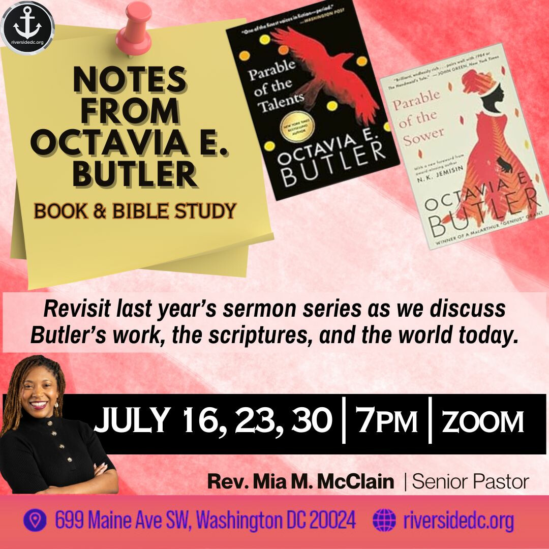 Notes from Octavia Butler | Book and Bible Study