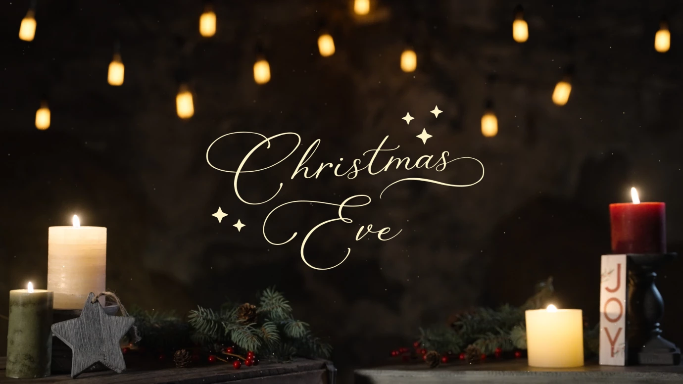 Family Christmas Eve Candlelit Service