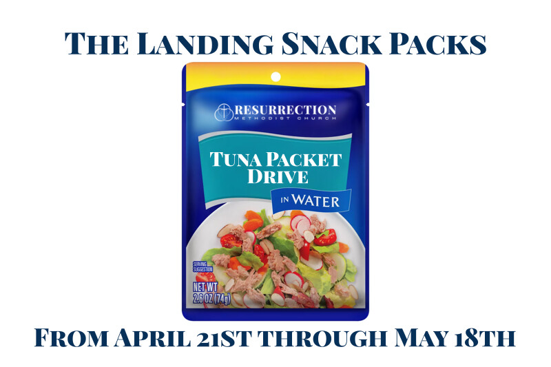 The Landing Snack Packs – Tuna Packet Drive