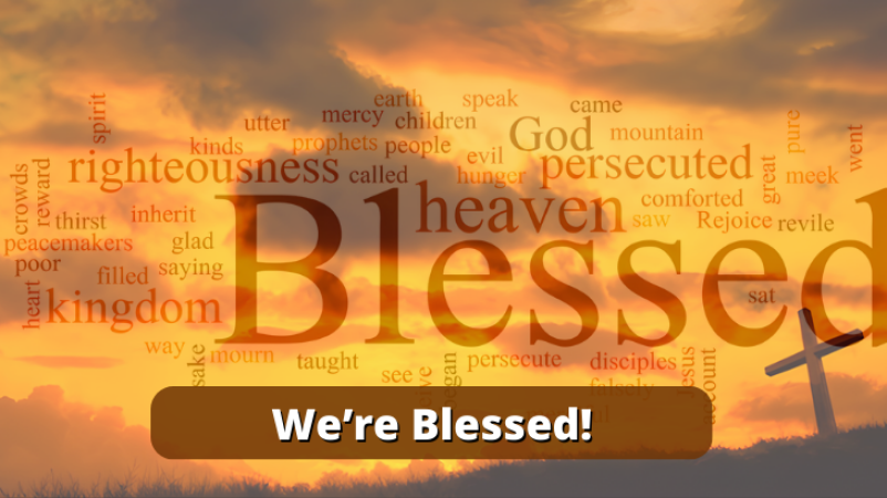 We're Blessed!
