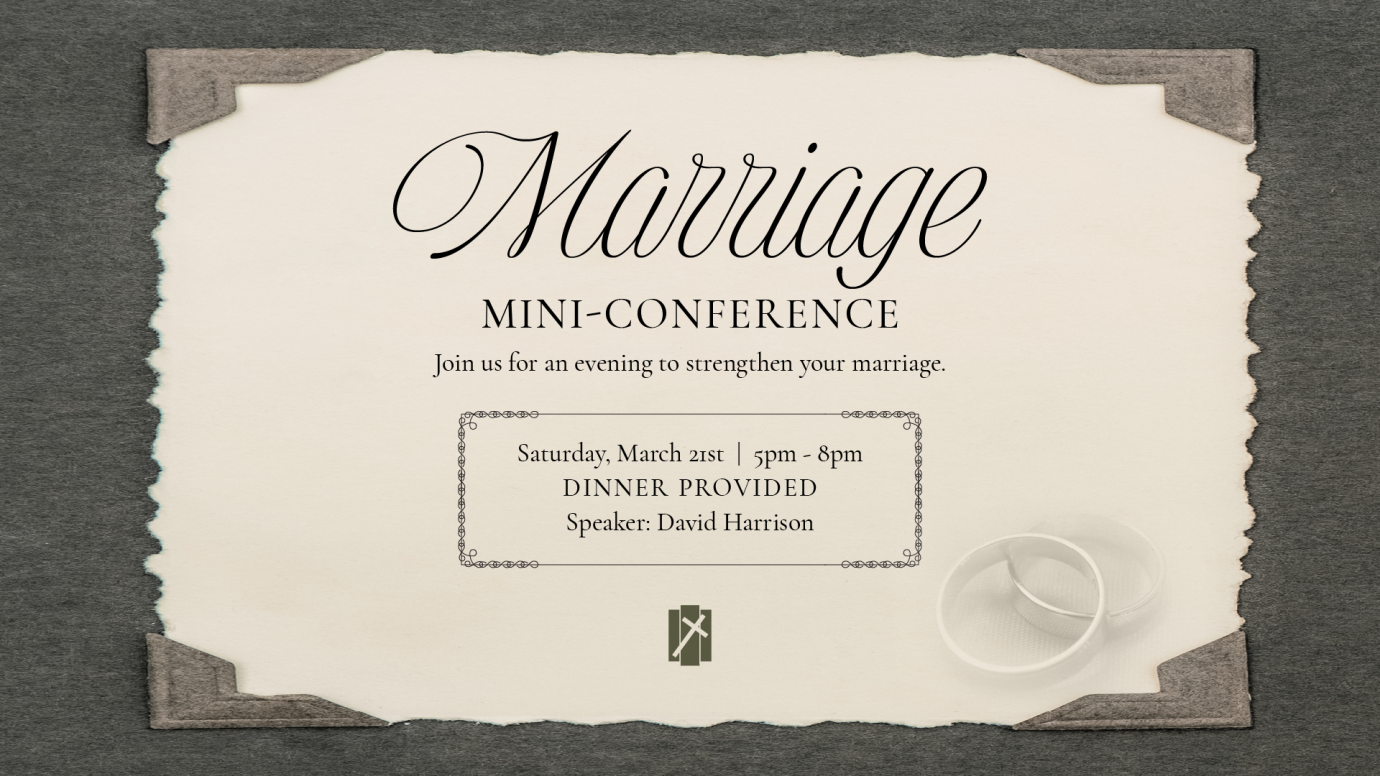Marriage Mini-Conference