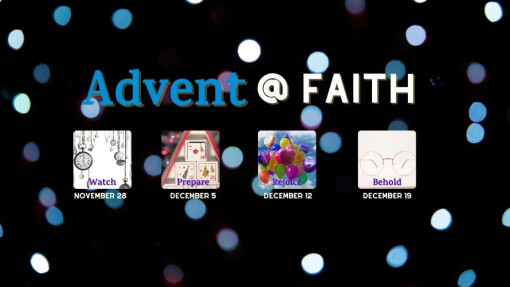 Advent 2021 at Faith