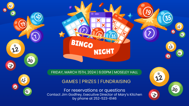 Mary's Kitchen Bingo Night Fundraiser