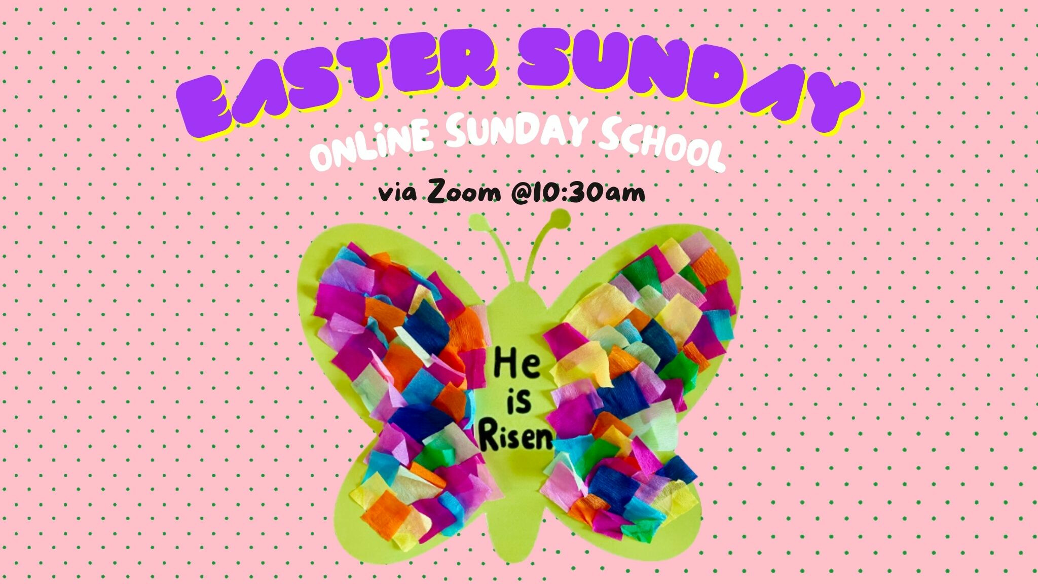 Children's Ministry Easter Sunday