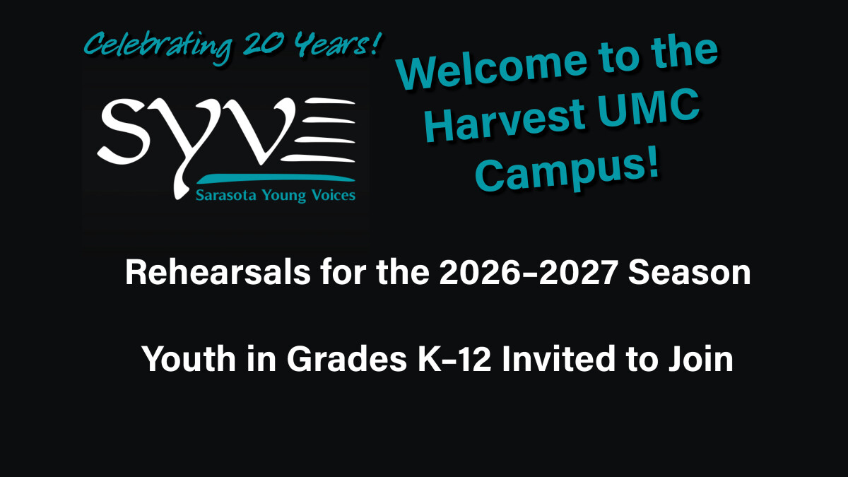 SYV Rehearse at Harvest UMC