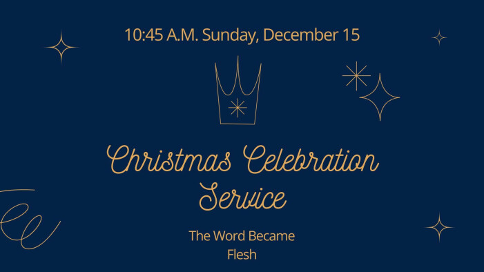 Christmas Celebration Service 2024 - The Word became flsehs