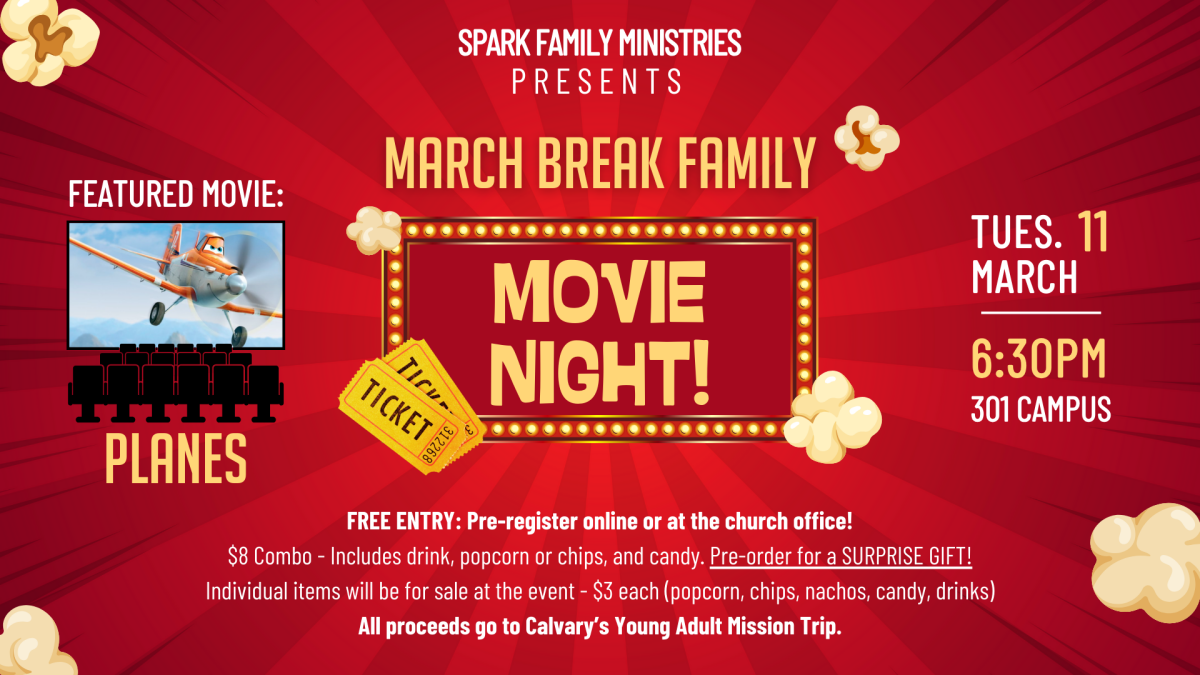 March Break Movie Night!