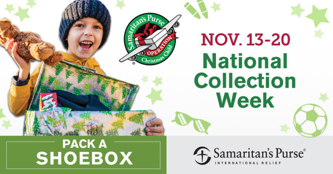Operation Christmas Child 2023 National Collection Week Begins - Various 