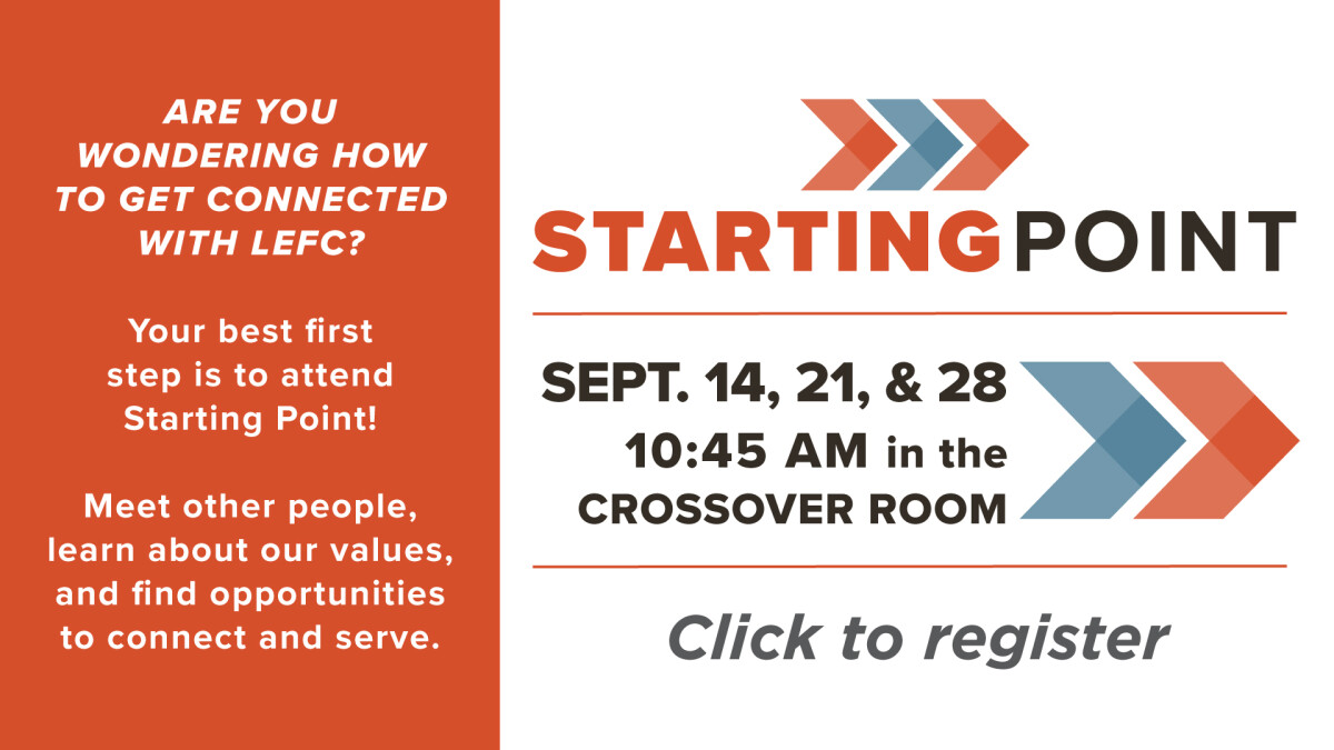 Starting Point Sept. 2025