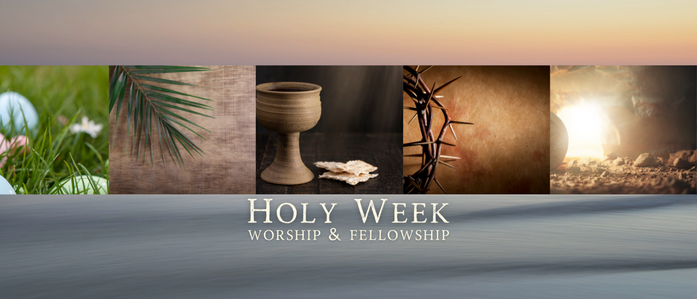 Holy Week schedule 2025