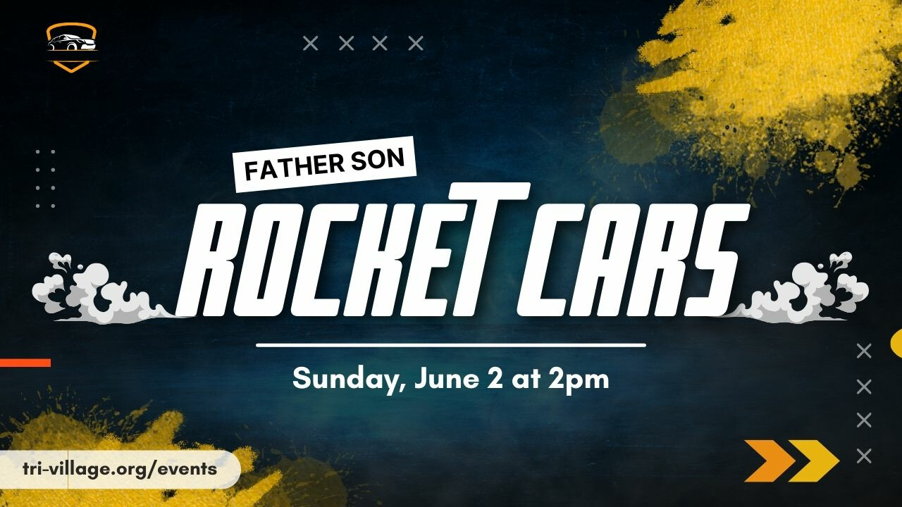 Father Son Rocket Cars