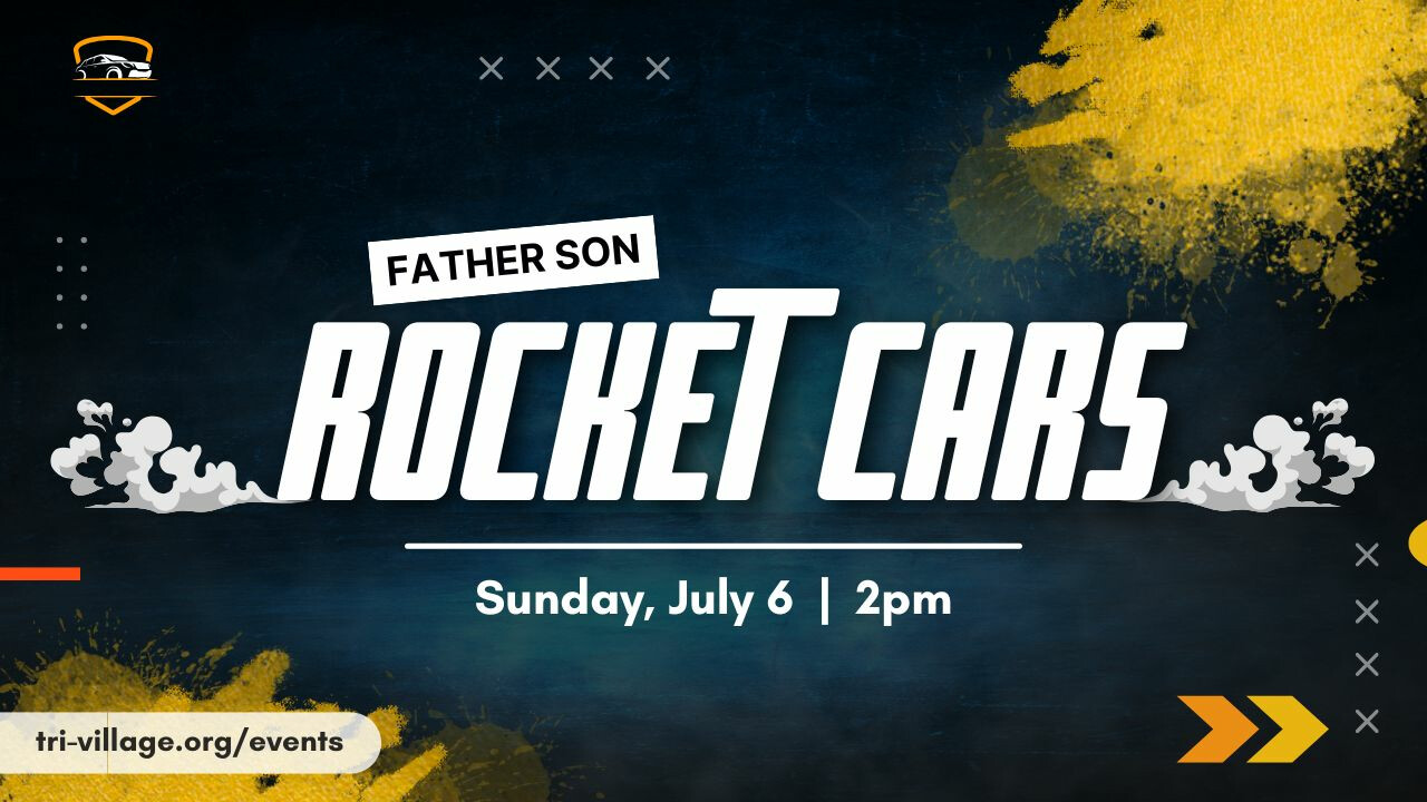 Father Son Rocket Cars