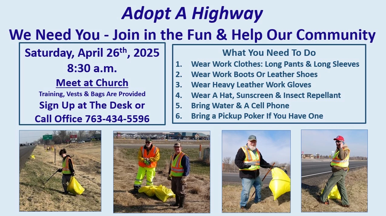Adopt A Highway Clean Up 