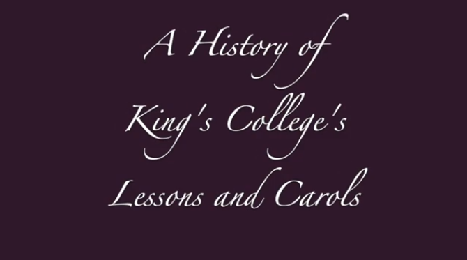 A History of Lessons and Carols