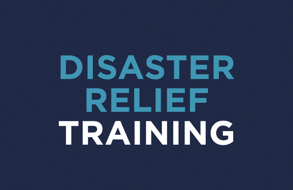 Disaster Relief Training 