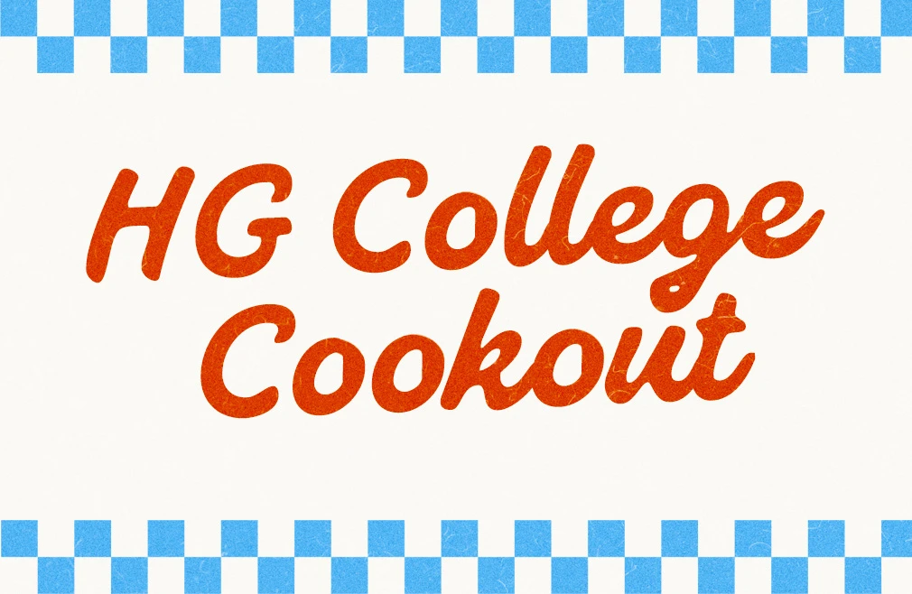 College Summer Cookout