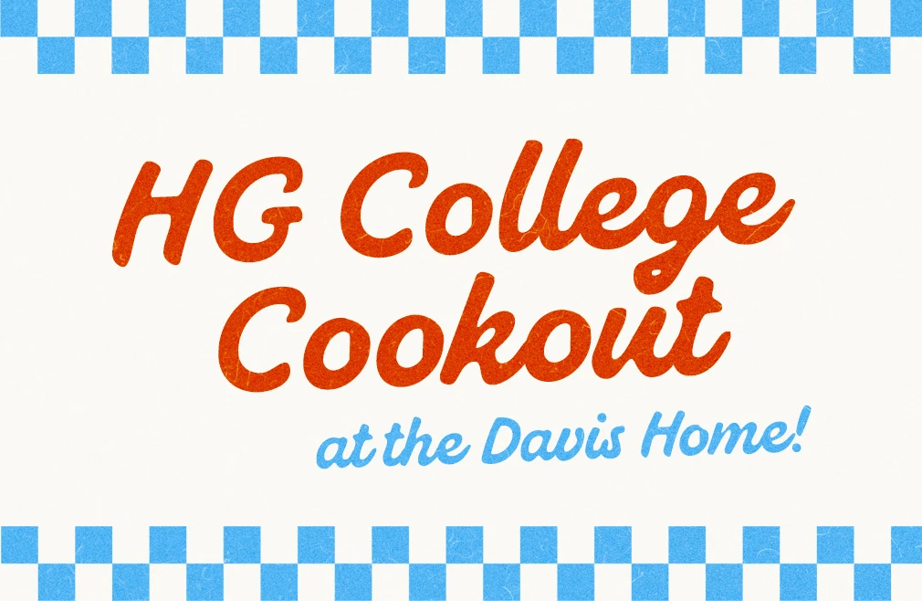 College Cookout at The Davis Home
