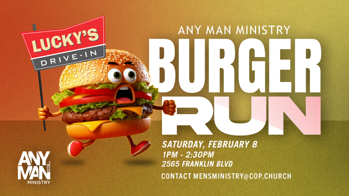 Any Man Ministry Burger Run