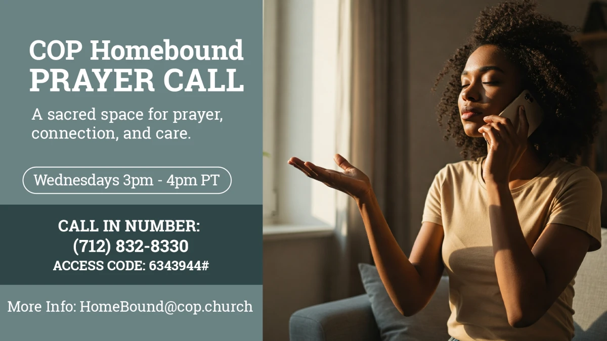 Homebound Prayer Call